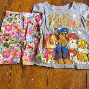 Paw patrol set size 2T
